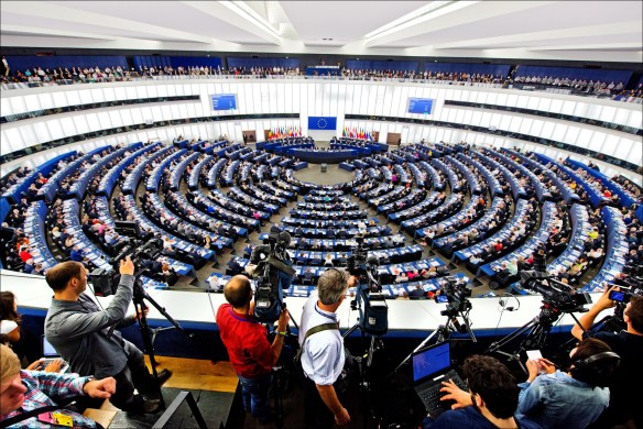 (c) EU 2014 - European Parliament. Debate and vote on Juncker for President of the EC. (CC-NC-ND license). 